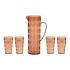 Set de ulcior cu pahare EDM 869702 Plastic reciclat (5 Piese)