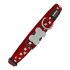 Zgardă pentru câini Red Dingo Neted Stea Stele (1,5 x 24-36 cm)