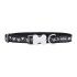 Zgardă pentru câini Red Dingo STYLE DIAMOND Negru 31-47 cm