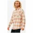 Cămașă cu Mânecă Lungă Bărbați Rip Curl Salt Walter Culture Bej