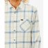 Cămașă cu Mânecă Lungă Bărbați Rip Curl Checked in Flannel Franela Alb
