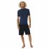 Tricou de baie Rip Curl  Dawn Patrol Perf Albastru închis Bărbați