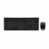 Tastatură și Mouse Cherry JD-0800ES-2 Negru Qwerty Spaniolă QWERTY