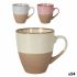 Hrnek La Mediterránea Anelo 550 ml Ceramică (24 Unități)