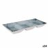 Tavă pentru gustari La Mediterránea Dalian 3 Compartimente 25 x 11 x 3 cm (24 Unități)