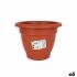 Ghiveci Dem Squares Rotundă Maro 25 x 25 x 19 cm (6 Unități)