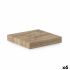 Rafturi Confortime Natural Lemn MDF 23,5 x 23,5 x 3,8 cm (6 Unități)