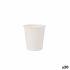 Set de pahare Algon Carton Alb 50 Piese 120 ml (20 Unități)