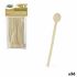 Set de Linguri Algon Cocktail Lemn 24 Piese (36 Unități)