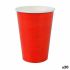 Set de pahare Algon De unică folosință Carton Roșu 20 Piese 220 ml (20 Unități)