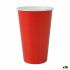Set de pahare Algon De unică folosință Carton Roșu 7 Piese 450 ml (16 Unități)