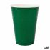 Set de pahare Algon De unică folosință Carton Verde 20 Piese 220 ml (20 Unități)