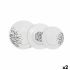 Set de Veselă La Mediterránea Motes Rotundă 18 Piese (2 Unități)