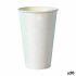 Set de pahare Algon De unică folosință Carton 330 ml Alb 10 Piese (20 Unități)