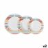 Set de Veselă La Mediterránea Palma Rotundă 18 Piese (2 Unități)