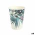 Set de pahare Algon De unică folosință Carton Tropical 8 Piese 330 ml (18 Unități)