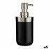 Dozator de Săpun Berilo BP15-001-1 Negru Argintiu Oțel inoxidabil Plastic 350 ml (6 Unități)
