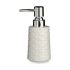 Dozator de Săpun Berilo J912-A-BLANCO Alb Argintiu Ceramică 150 ml (6 Unități)