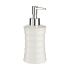 Dozator de Săpun Berilo DW20800-B Alb Metal Ceramică Unde 260 ml (12 Unități)