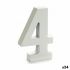 Numere Pincello 4 Alb 2 x 16 x 14,5 cm (24 Unități)