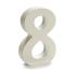 Numere Pincello 8 Alb 2 x 16 x 14,5 cm (24 Unități)