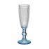 Pahar de șampanie Vivalto PR05720ZD/BHA6 BLUE Albastru Transparent Sticlă 180 ml Puncte (6 Unități)