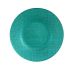 Platou Plat Vivalto 323921P Turquoise Sticlă 21 x 2 x 21 cm (6 Unități)