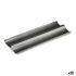 Formă pentru baguette Kinvara CK62863-21 Gri închis Metal Oțel carbon 16 x 2,5 x 38 cm Pâine (12 Unități)