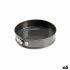 Formă de tort detașabilă Kinvara CK62863-8 Gri închis Metal Oțel carbon 28 x 6,5 x 28,5 cm (6 Unități)