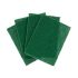 Set de tampoane de curățat Verde Fibre abrazive 11,3 X 15,7 X 0,5 cm (22 Unități)