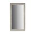 Oglindă de perete 77505 Alb 75 x 136 x 1,5 cm Dreptunghiular (2 Unități)