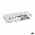 Organizatorul de Sertare Berilo CH99113 Transparent Plastic 15,5 x 5,5 x 34,5 cm Multi-utilizare (36 Unități)