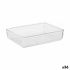 Organizatorul de Sertare Multi-utilizare Transparent Plastic 24 x 5,5 x 15,8 cm (36 Unități)
