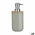 Dozator de Săpun Berilo BP16-101G Gri Bambus polipropilenă 350 ml 8 x 17 x 9 cm (6 Unități)