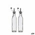 Set de ulei și oțet Vivalto WJ7069-M Transparent Metal Sticlă Geam Plastic 300 ml (24 Unități)