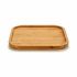 Tavă pentru gustari Kinvara JWKW-3710 Maro Pătrat 20 x 1,5 x 20 cm (12 Unități)
