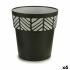 Ghiveci cu auto-udare Stefanplast Orfeo Antracit Plastic 25 x 25 x 25 cm (6 Unități)
