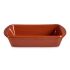 Vas pentru Cuptor Argilă arsă Dreptunghiular 14,5 x 4 x 20 cm (16 Unități)