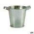 Ghiveci Ibergarden A60354-B Argintiu Zinc Cub 20 x 14 x 16,2 cm (24 Unități)