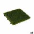 Plăci de pardoseală interconectate Ibergarden G004 Verde Plastic 30 x 3,5 x 30 cm Iarbă (6 Unități)