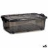Cutie de depozitare cu roți Antracit Plastic 30 L 40 x 20,5 x 63 cm (6 Unități)
