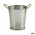 Ghiveci Ibergarden A52000-B Argintiu Zinc Cub 16 x 12 x 11 cm (72 Unități)