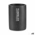Suport pentru periuțe de dinți Berilo Tumbler Gri Rășină 7,5 x 10,2 x 7,5 cm (12 Unități)