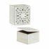 Cutie Decorativă Alb Lemn 11,5 x 8 x 11,5 cm (6 Unități)