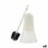 Perie pentru toaletă Berilo 151C6-B Alb Negru PVC polipropilenă 16 x 36,2 x 16 cm (6 Unități)
