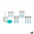 Set de Tacâmuri Kinvara HQ223H10 Albastru Oțel inoxidabil (8 Unități)