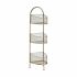 Raft Auriu* Metal 21,2 x 97 x 28,5 cm (4 Unități)