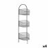 Raft Argintiu Metal 21,2 x 97 x 28,5 cm (4 Unități)