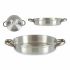 Tigaie Kinvara 100113 Argintiu Aluminiu Ø 22 cm (12 Unități)