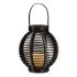 Lanternă LED Ibergarden B5004 Maro Plastic 21 x 23,7 x 21 cm (4 Unități)